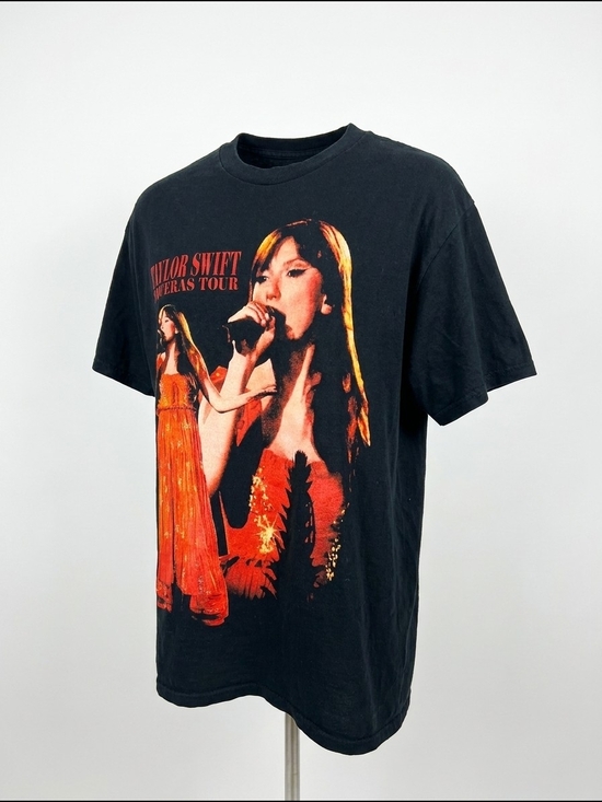 Taylor Swift Tops - Taylor Swift The Eras Tour Graphic Concert T-Shirt Black XL Official Merch